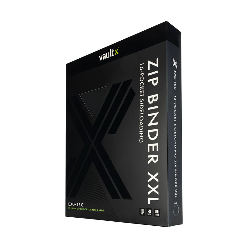 Vault X 16-Pocket Exo-Tec Zip Binder XXL (1,088 cards)